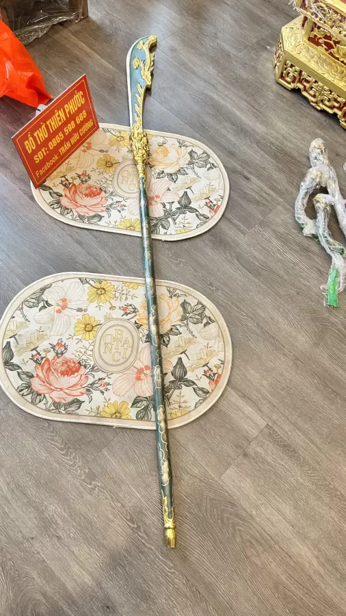 Bộ Binh Khí Hầu Đồng I Đao, Kiếm, Hèo, Mái Chèo, Sóc Đồng I Hầu Đồng I Cơ Sở Đồ Thờ và Tượng Thiên Phước – ảnh 8 – mã DT-020-08