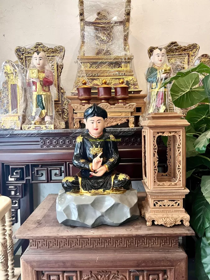 Tượng Chúa Cà Phê và Chúa Then – ảnh 3 – mã TTP-072-03