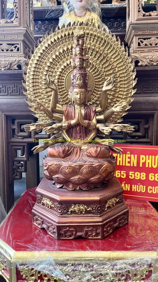 Tượng Phật Thiên Thủ Thiên Nhãn – ảnh 5 – mã TP-021-05