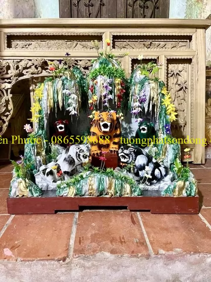 Tượng Quan Ngũ Hổ – ảnh 7 – mã TTP-067-07