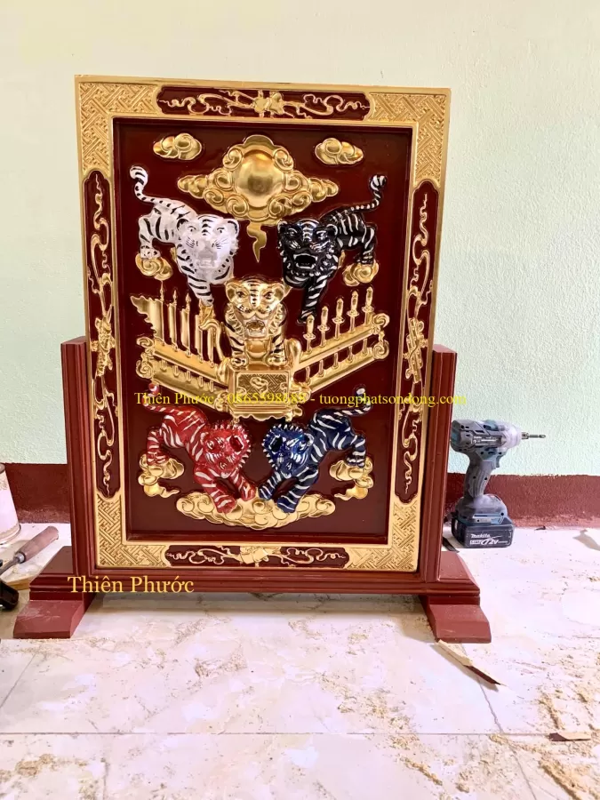 Tượng Quan Ngũ Hổ – ảnh 8 – mã TTP-067-08