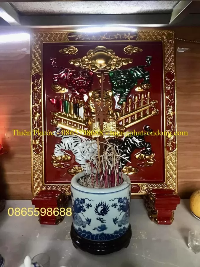 Tượng Quan Ngũ Hổ – ảnh 10 – mã TTP-067-10
