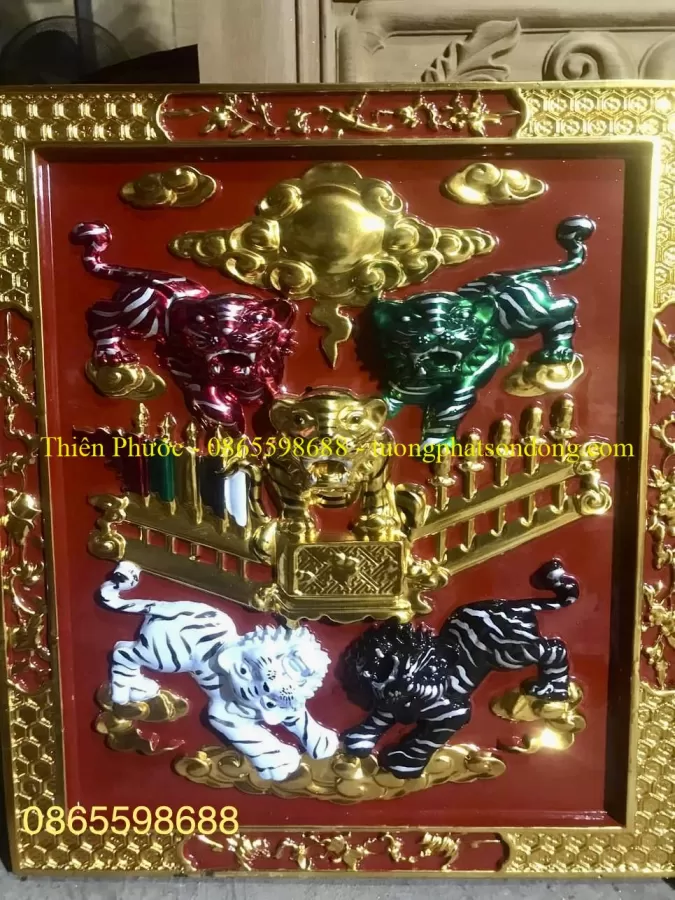 Tượng Quan Ngũ Hổ – ảnh 11 – mã TTP-067-11