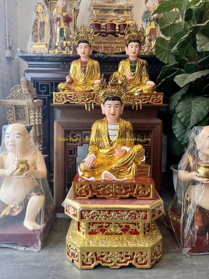 Tượng Tam Tòa Thánh Mẫu Đẹp 2 – mã TTP-064